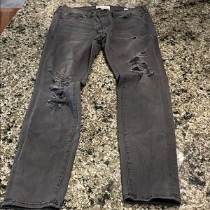 Frame Denim Women’s  Charcoal Skinny Jeans